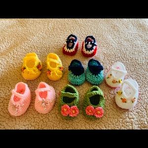 Cute baby booties
